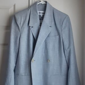 Steve Madden  Women's Blue Landon Blazer  Size: Small
